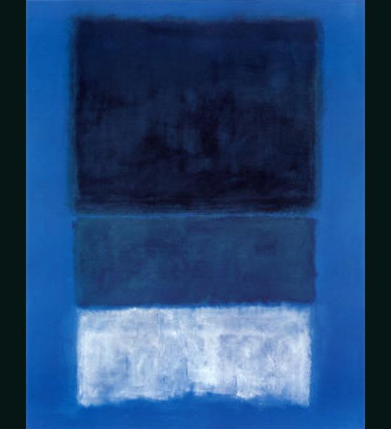 No 14 White and Greens in Blue painting - Mark Rothko No 14 White and Greens in Blue art painting